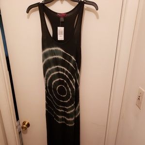 Tie dye maxi dress